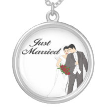 Just Married Necklace
