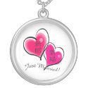 Just Married Pendant necklaces