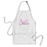Just Married (Pink Script) Apron