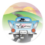 Just Married stickers