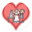 just married stickers