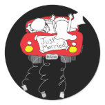 Just Married Stickers