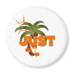 JUST married Tropical  magnets