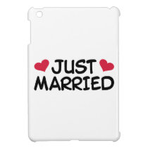 Just Married Wedding ipad mini cases