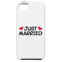 Just Married Wedding casemate cases