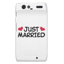 Just Married Wedding casemate cases