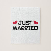 Just Married Wedding puzzles