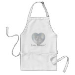 Just Married Wings Pearly Hearts Apron-Cust.
