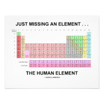 Just Missing An Element ... The Human Element Invitation