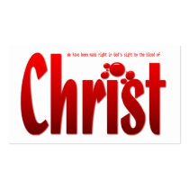 Just One Drop - Romans 5:8,9 Tract Card / Business Card