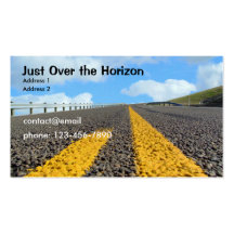 Just Over the Horizon Business Card Templates