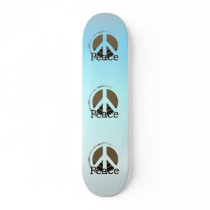 Just Peace T-shirts and Gifts Skate Deck