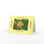 Just peachy card