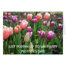 JUST POPPIN UP TO SAY HAPPY MOTHER'S DAY! Blank Cards