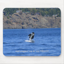 Just poppin' up to say HELLO! Mouse Pads