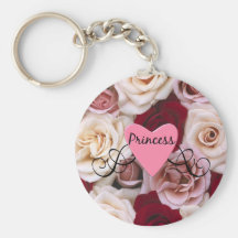 Just roses Princess Key Chains