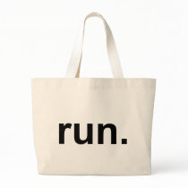 Just Run Tote Bags