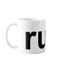 Just Run Coffee Mug