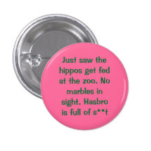 Just saw the hippos get fed at the zoo. No marb... Button