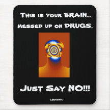 "Just say NO!!" Mouse Pad