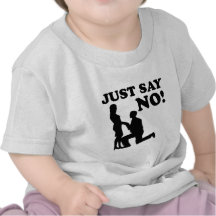 Just say no tee shirt