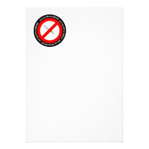 Just say no to drugs personalized announcements