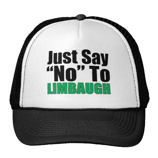 Just Say No To Limbaugh Mesh Hat