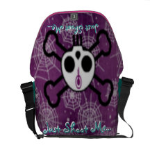 Just Shoot Me... Humourous Messenger Bag
