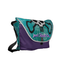 Just Shoot Me... Humourous Messenger Bag