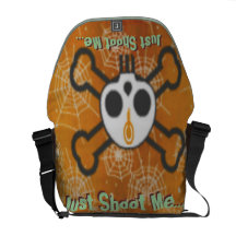 Just Shoot Me... Humourous Messenger Bag