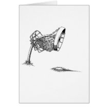 "Just Short" Ink Greeting Card