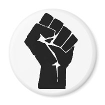 Just the Fist Refrigerator Magnet