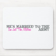 Just The Mistress - Army Mouse Mats