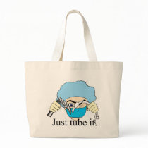 Just tube it tote bag