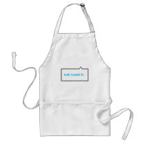 Just tweet it aprons