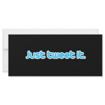 Just tweet it