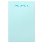 Just tweet it stationery