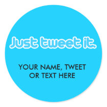 Just tweet it