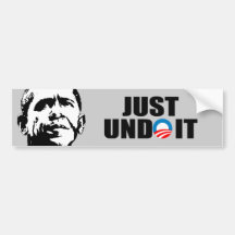 Just Undo It Bumper Sticker