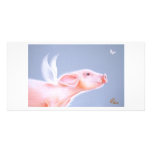 Just wait for me! personalized photo card