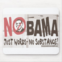 Just Words, No Substance Mousepad