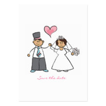 Juste marié ! Économie-le-Date de couples de maria Carte De Visite