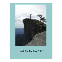Juste par pour dire "salut " cartes postales