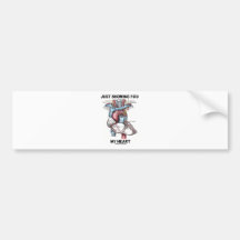 Juste vous montrant mon coeur (coeur anatomique) autocollants pour voiture