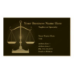 justice business card template