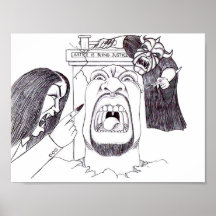 Justice is blind poster