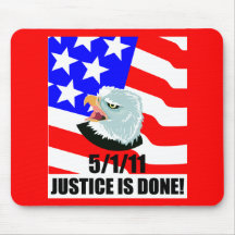 Justice is done mouse pad