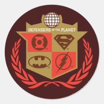 Justice League Defenders of the Planet Sticker