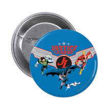 Justice League Flying Air Badge and Heroes Pins
