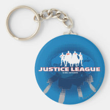 Justice League Global Defenders Key Chain